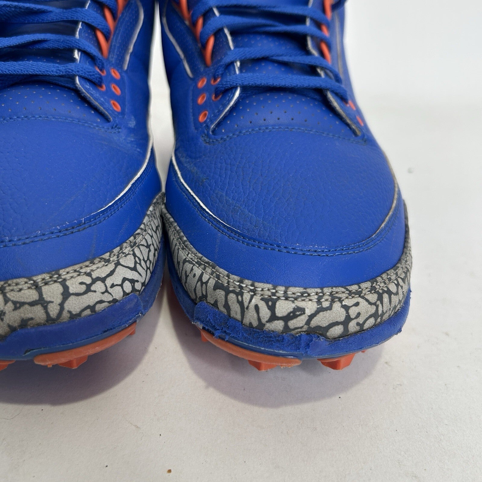 Nike Jordan 3 Retro PE Force Savage Football Cleats “Florida Gator” HF5573-408