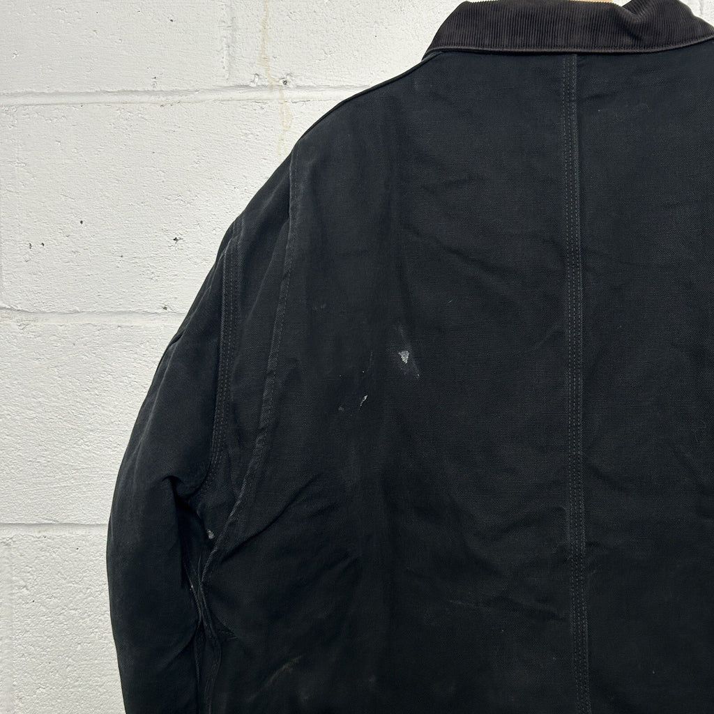 Vintage Carhartt Quilted Traditional Artic Jacket “Black” J02 BLK Men’s X-Large