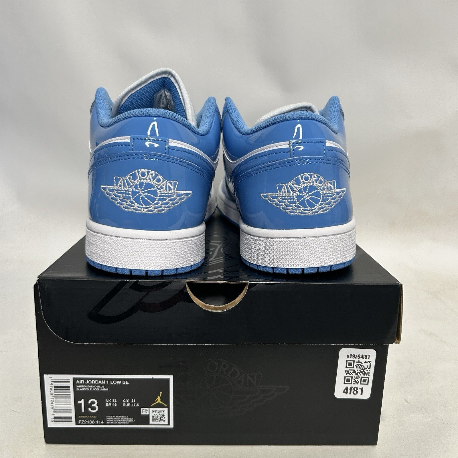 Nike Air Jordan 1 Retro Low SE “Legend Blue” FZ2138-114 Men’s 13 New
