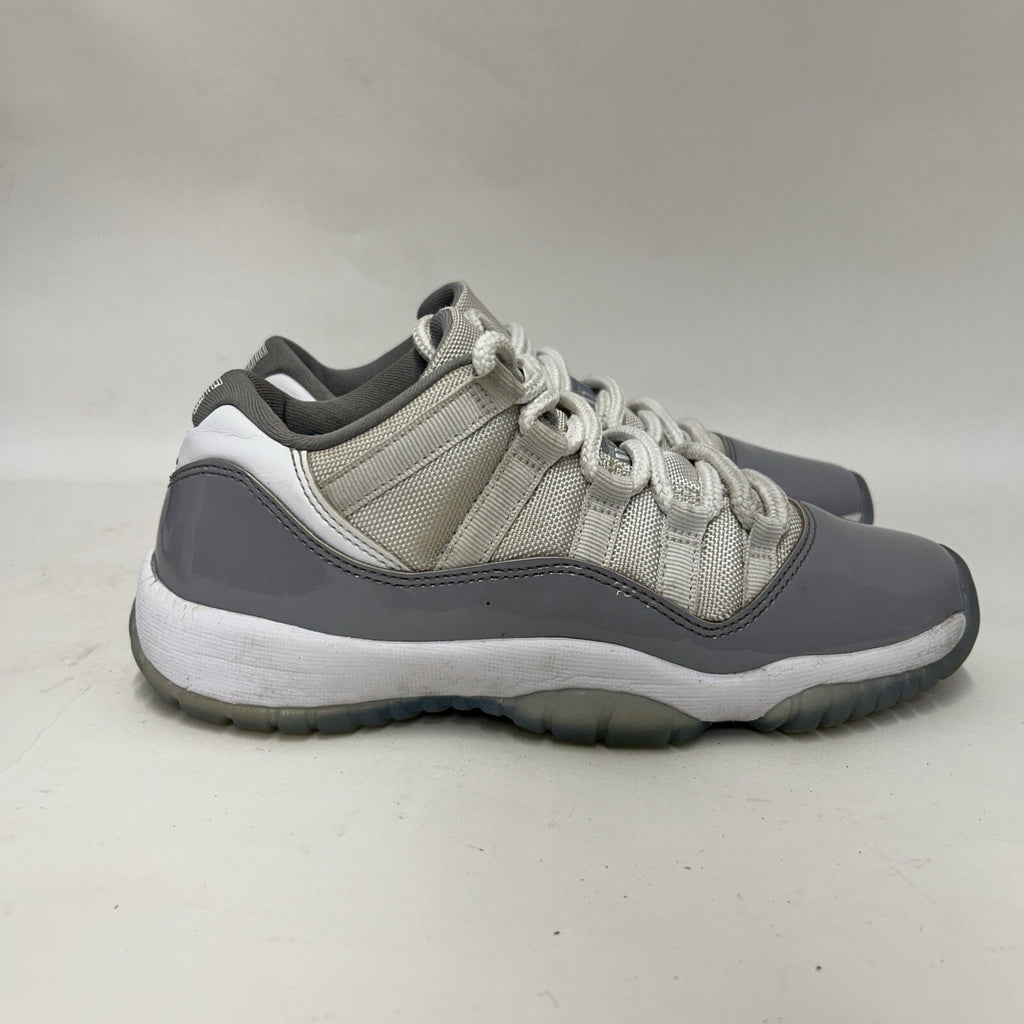 Nike Air Jordan 11 Retro Low GS “Cement Grey" 528896-140 5.5Y/Women’s 7 Worn