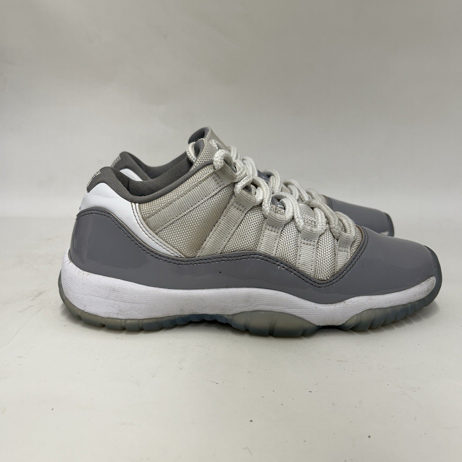 Nike Air Jordan 11 Retro Low GS “Cement Grey" 528896-140 5.5Y/Women’s 7 Worn