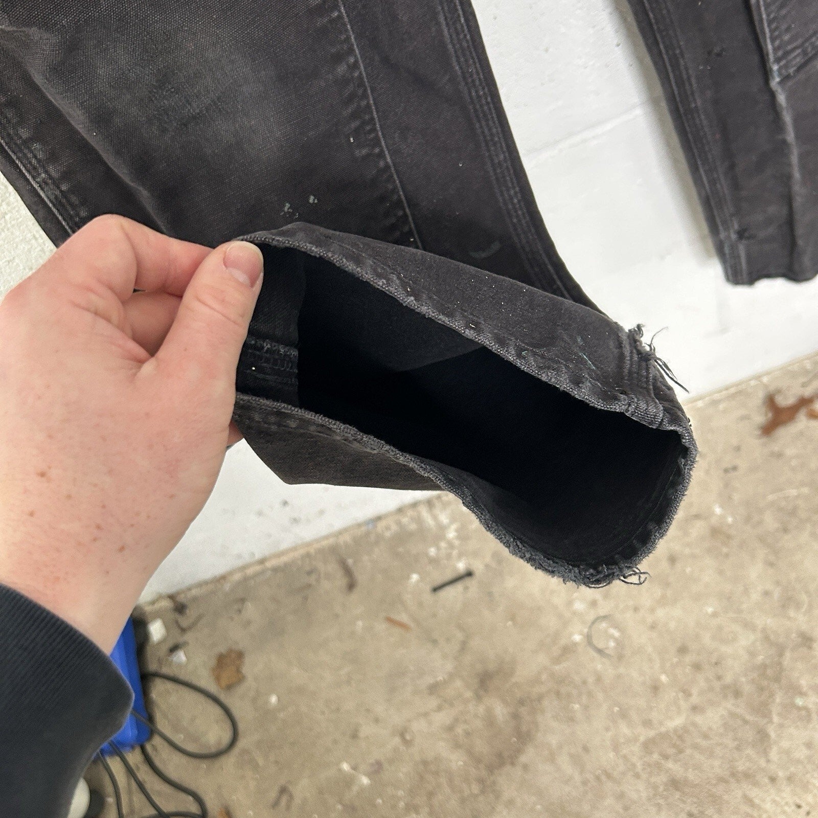 Vintage Carhartt DoubleKnee Carpenter Pants “Black” B01 BLK