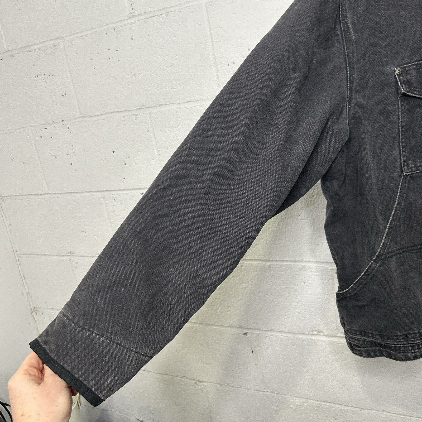 Carhartt Berwick Fleece-Lined Jacket “Black” 101230-001 Men’s 2XL