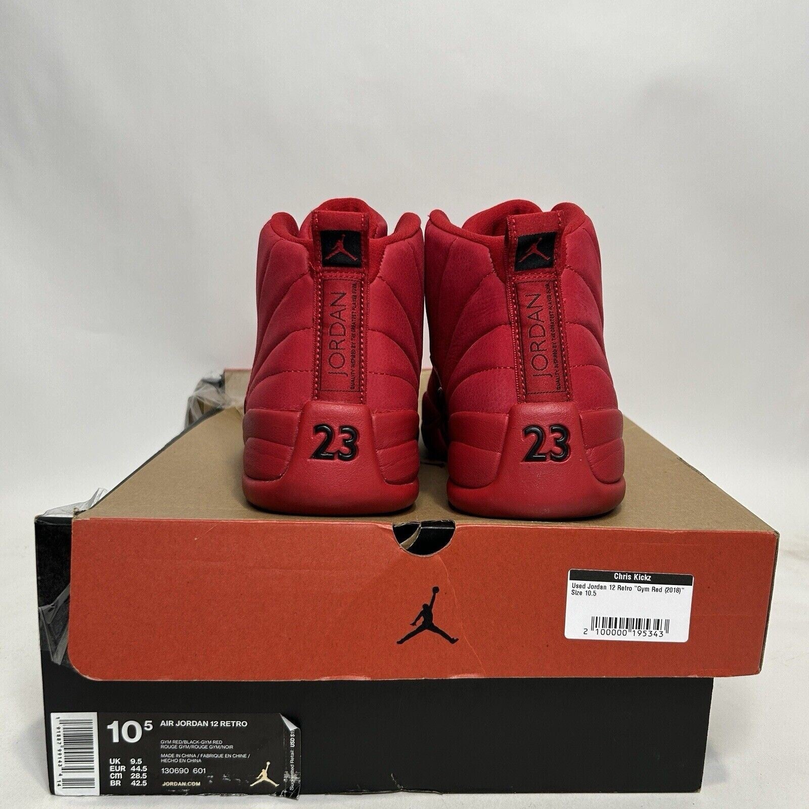 Nike Air Jordan 12 Retro OG “Gym Red/Triple Red” 2024
