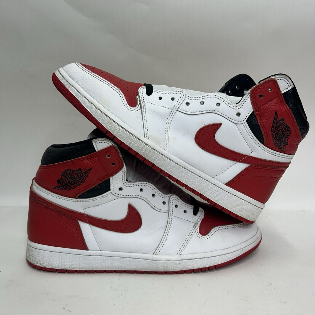 Nike Air Jordan 1 High Retro OG “Heritage/Red White” 555088-161 Men’s 11 Worn