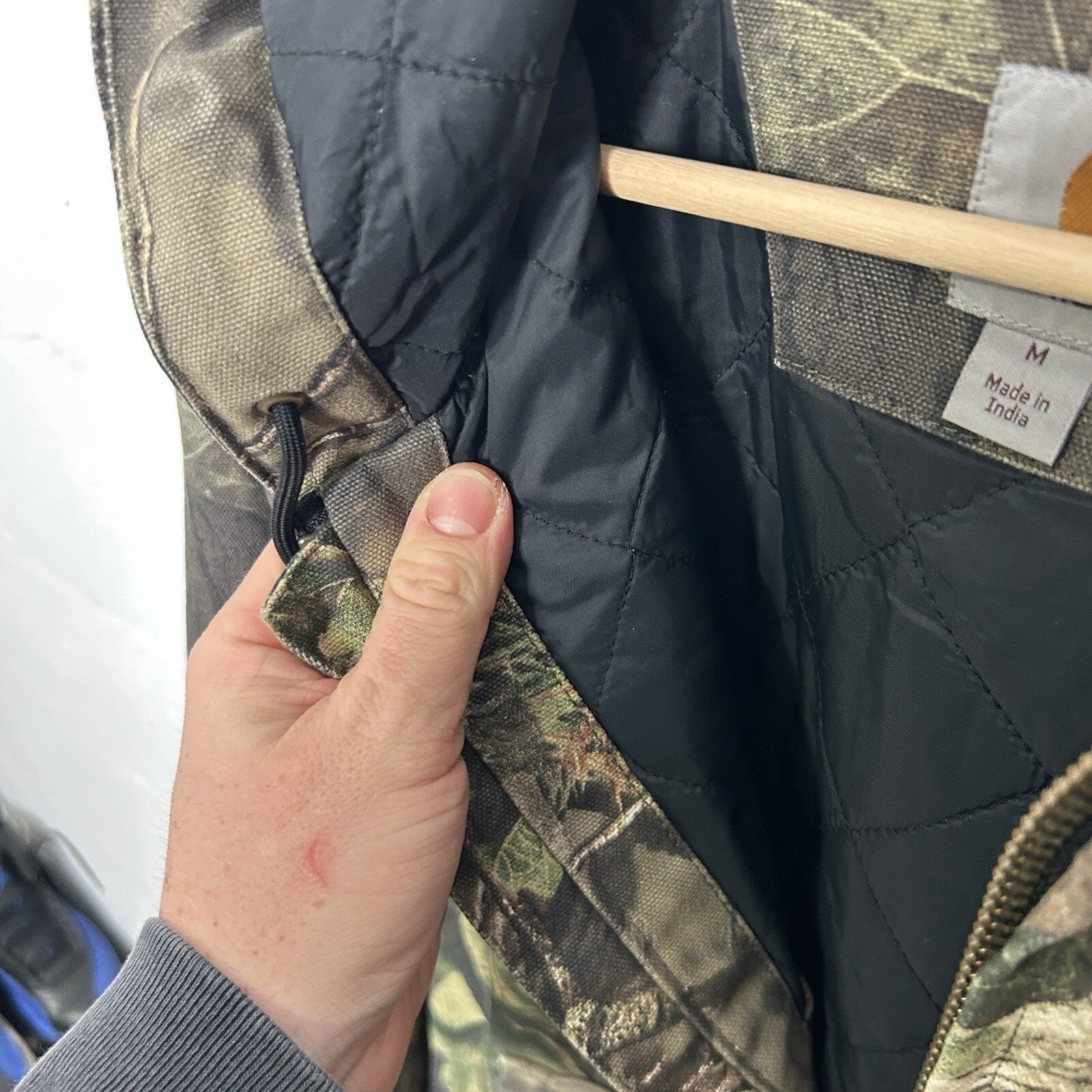 Carhartt Quilt-Lined Active Jacket “Mossy Oak Camo”