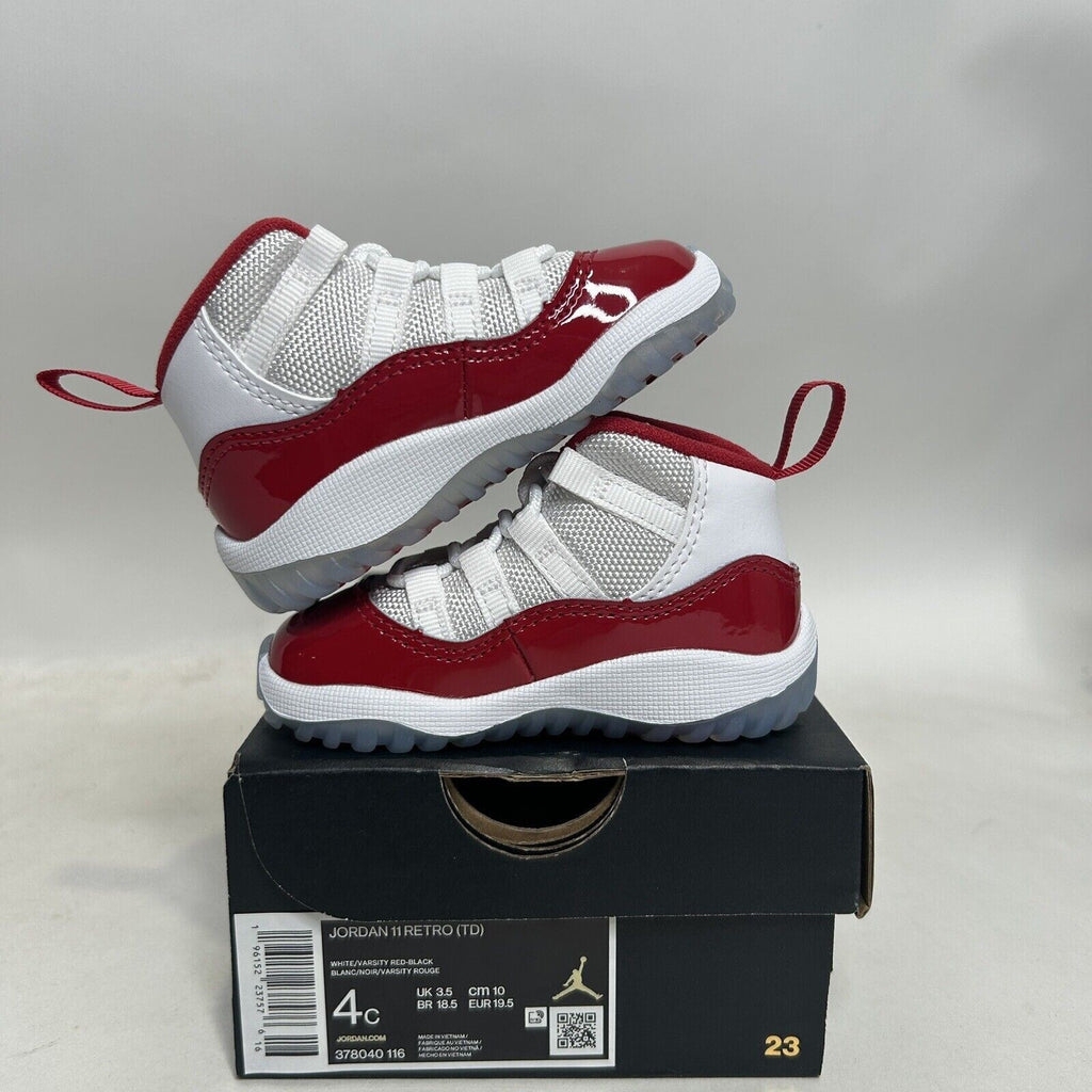 Nike Air Jordan 11 Retro TD “Cherry Red White” 2024
