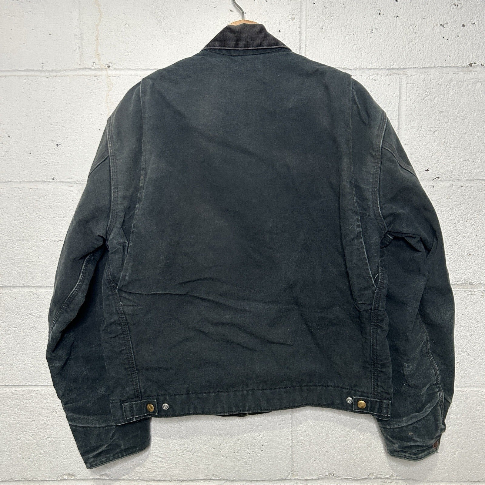 Vintage Carhartt Blanket-Lined Detroit Jacket “Black” J01 BLK Men’s 42/Large
