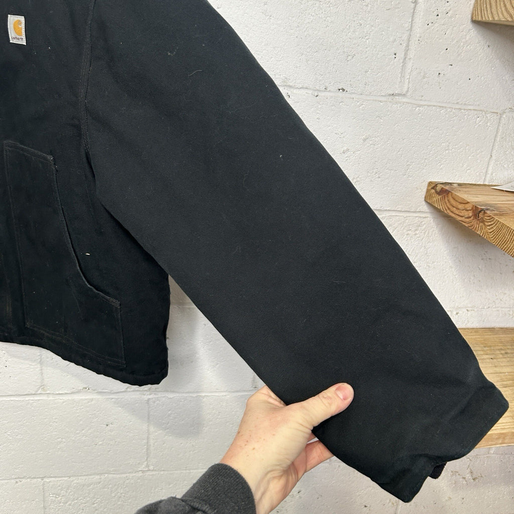 Vintage Carhartt Quilted Traditional Artic Jacket “Black” J02 BLK Men’s X-Large