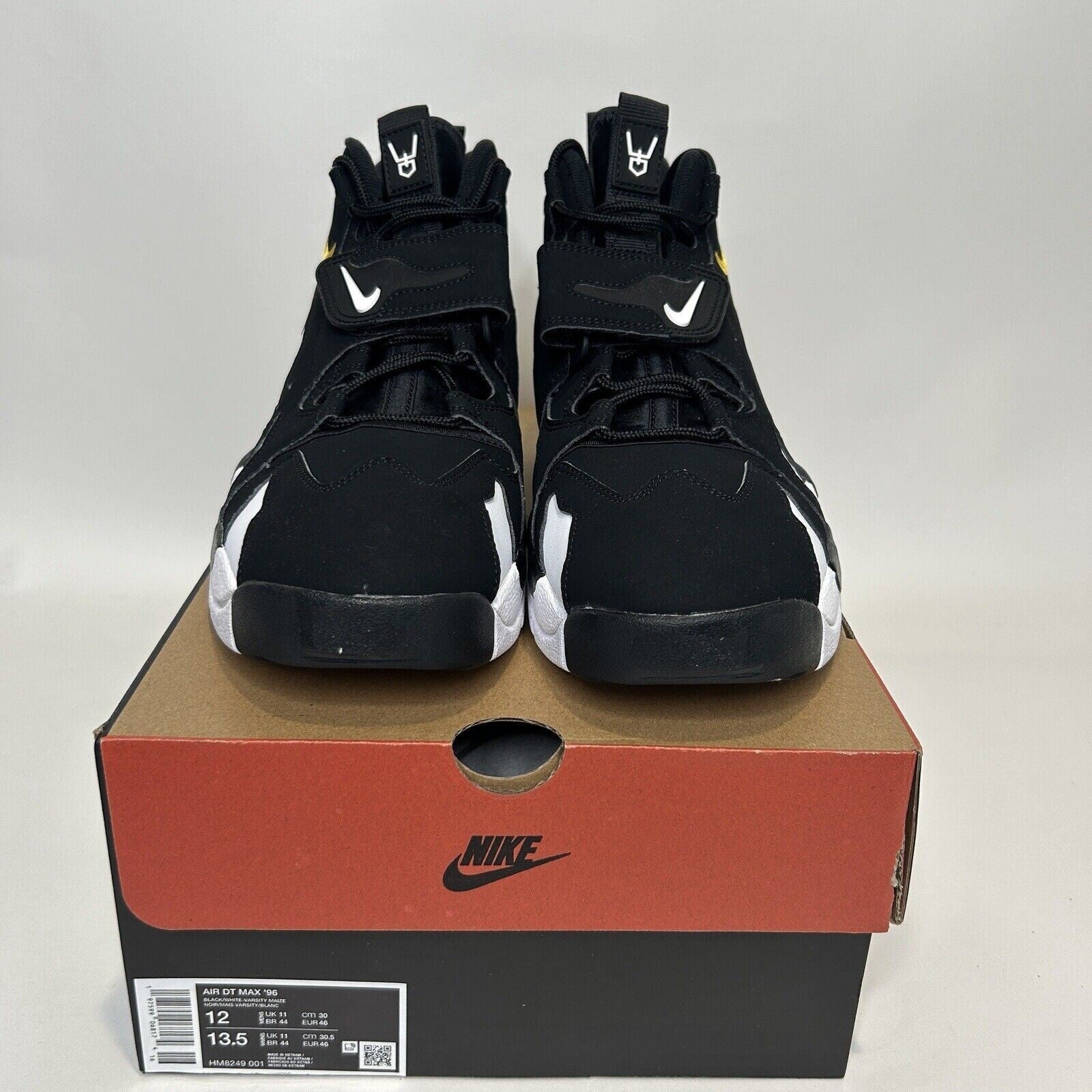 Nike Air DT Max '96 “Black Varsity Maize White/Deion Sanders” 2024