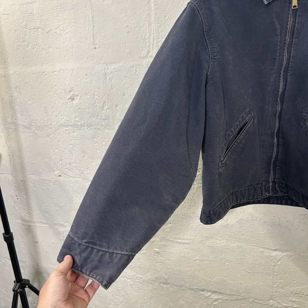 Vintage Carhartt Blanket-Lined Detroit Jacket “Petrol Blue” J204 PTB