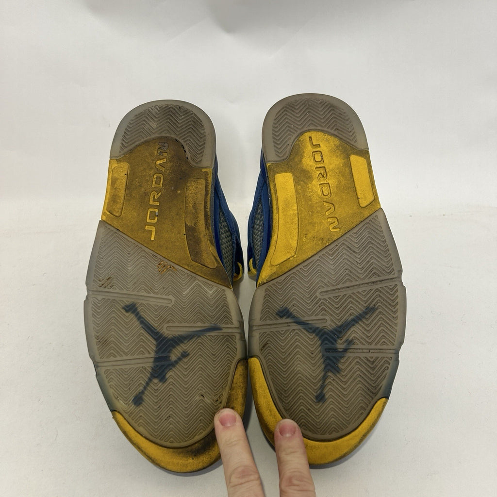 Nike Air Jordan 5 Retro OG “Laney Varsity Royal Blue Yellow Maize” CD2720-400