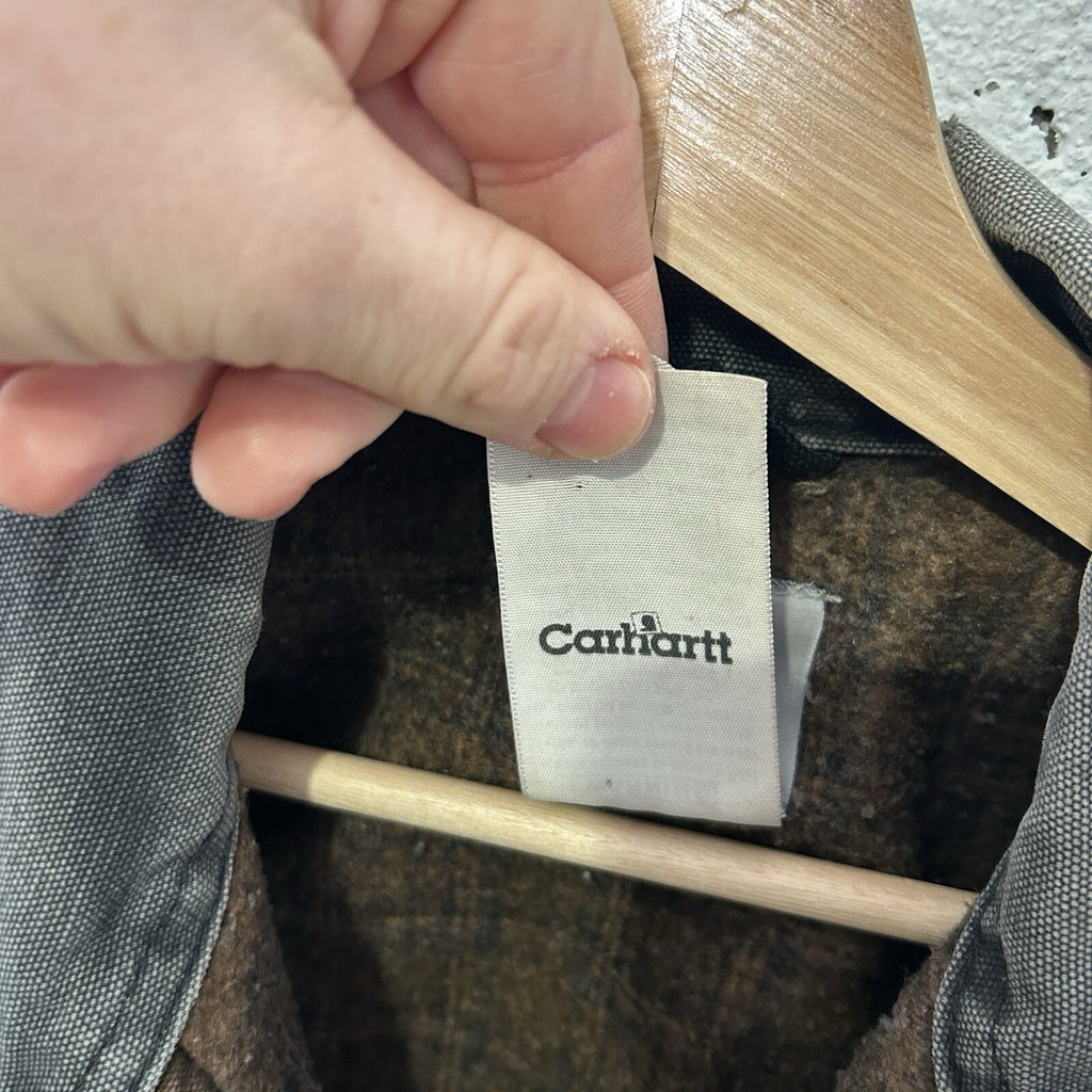 Vintage Carhartt Blanket-Lined Detroit Jacket “Dark Brown” J97 DKB Men’s Large