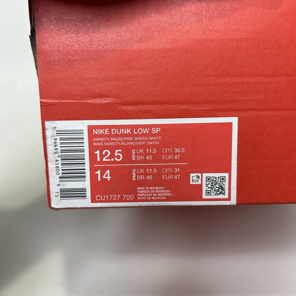 Nike Dunk Low SP “Brazil/Varsity Maize Pine Green” 2024