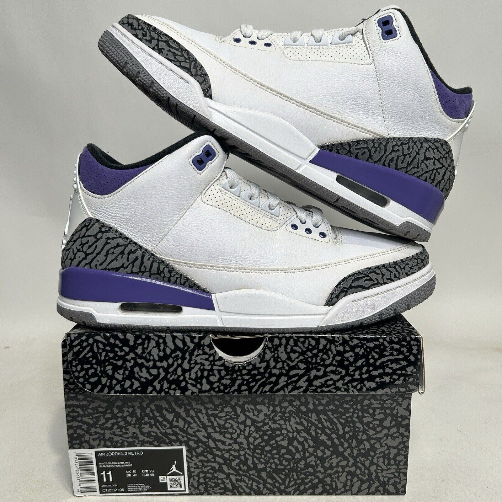 Nike Air Jordan 3 Retro “Dark Iris” 2024