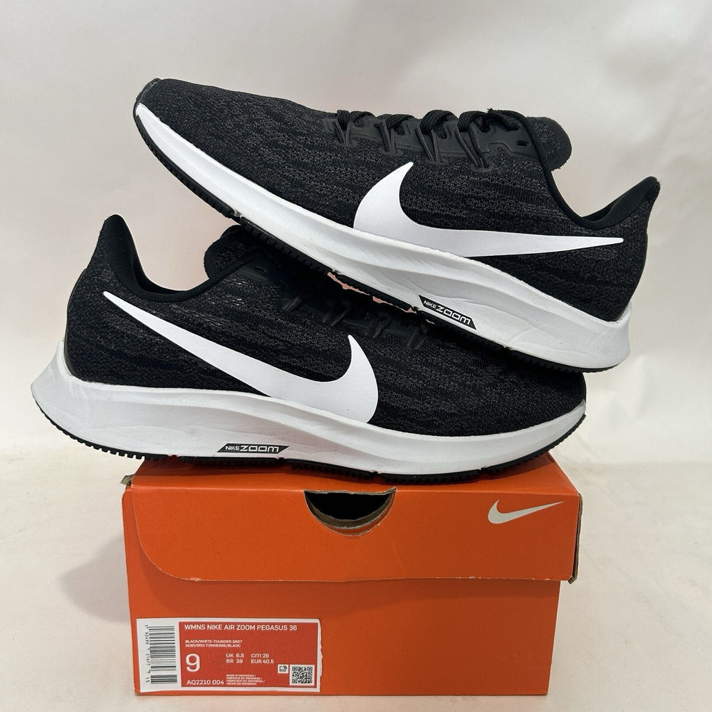 Nike Air Zoom Pegasus 36 WMNS “Black White Thunder Gray”