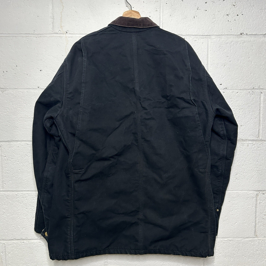 Vintage Carhartt Blanket-Lined Chore Coat “Black” C01 BLK Men’s X-Large
