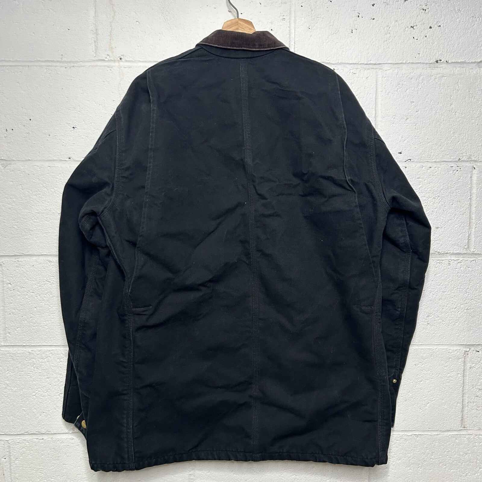 Vintage Carhartt Blanket-Lined Chore Coat “Black” C01 BLK Men’s X-Large