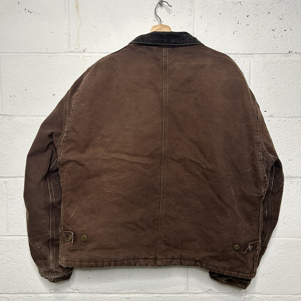Vintage Carhartt Quilted Traditional Jacket “Dark Brown” J22 DKB Men’s X-Large