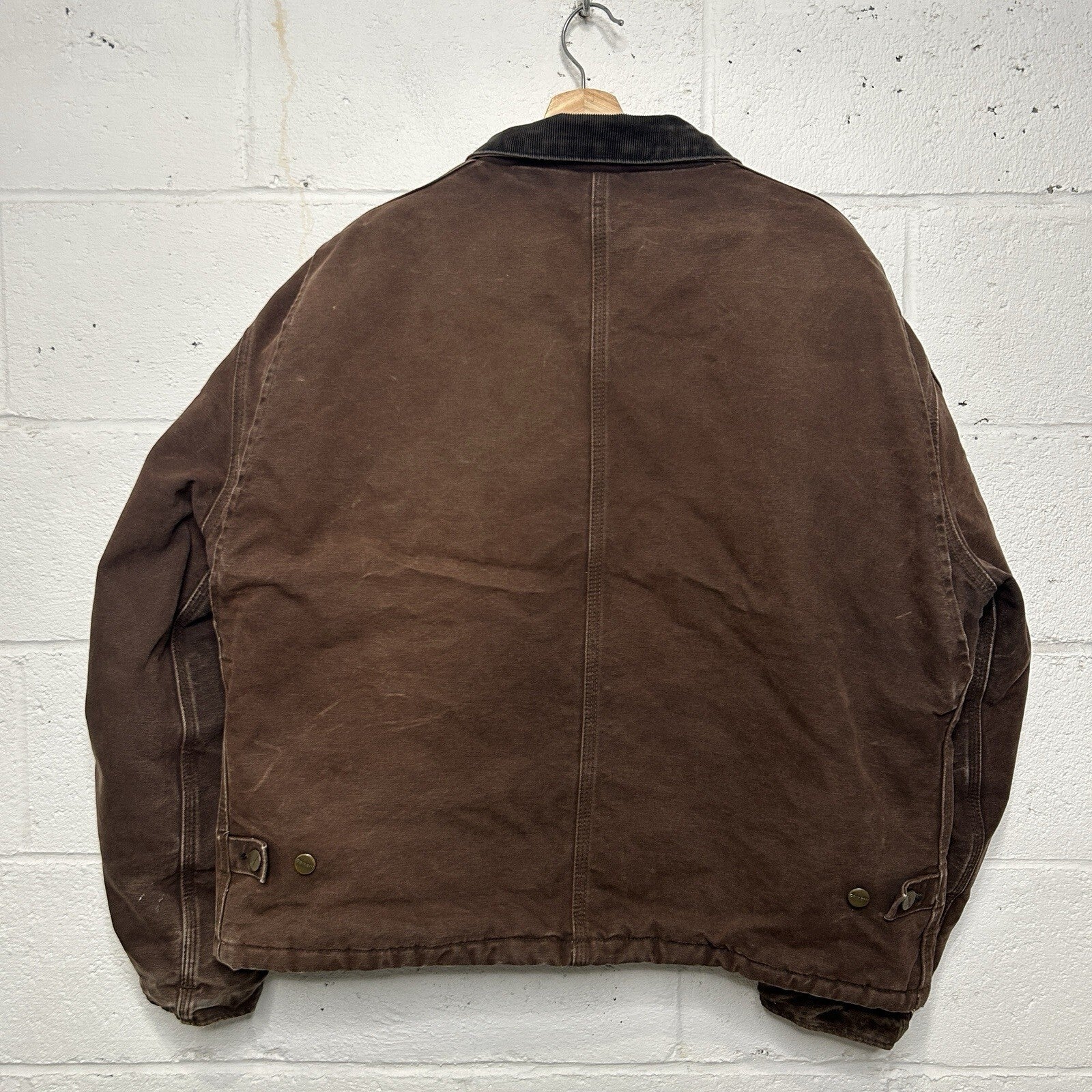 Vintage Carhartt Quilted Traditional Jacket “Dark Brown” J22 DKB Men’s X-Large
