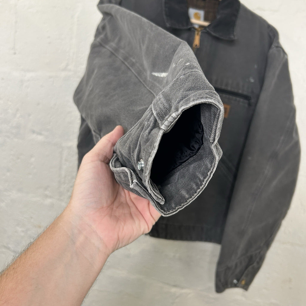 Vintage Carhartt Blanket-Lined Detroit Jacket “Gravel” J97 GVL Men’s Large