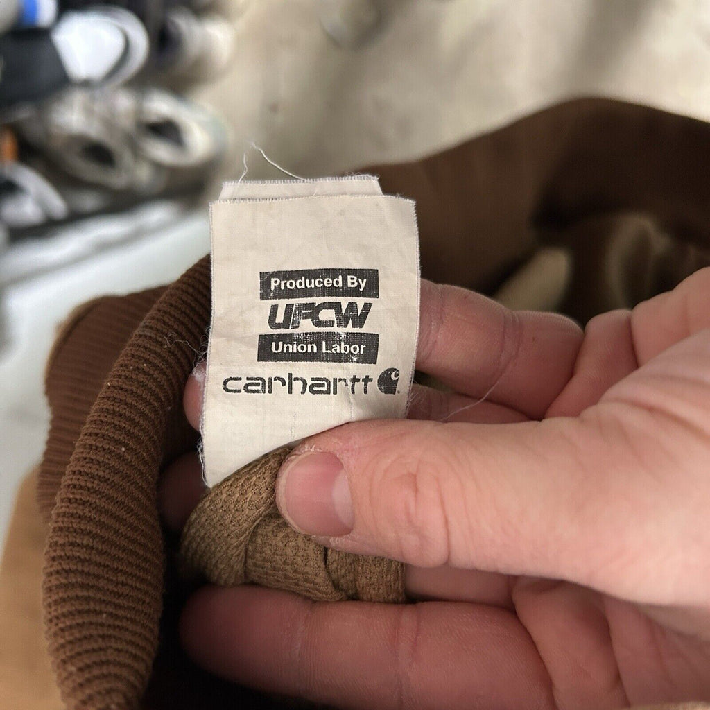 Vintage Carhartt Thermal-Lined Active Jacket “Tan” J131 BRN
