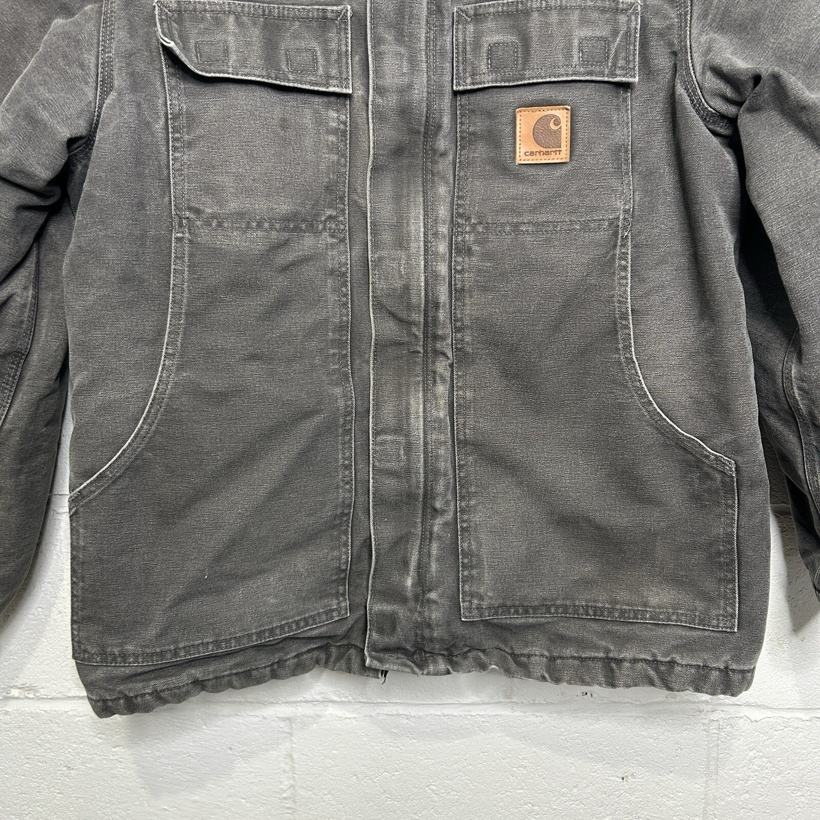 Vintage Carhartt Quilted Artic Jacket “Gravel Grey” C26 GVL Men’s Medium