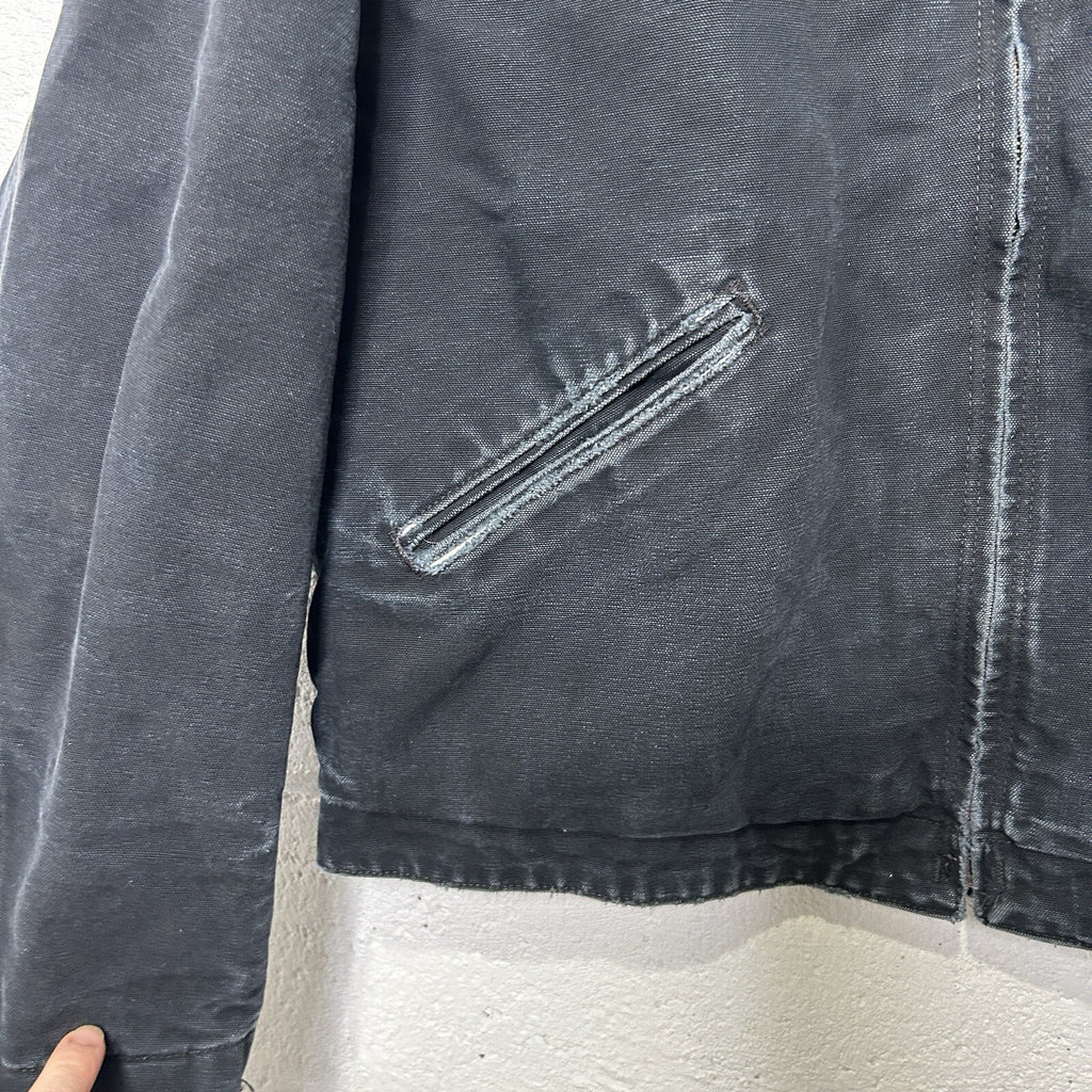 Vintage Carhartt Blanket-Lined Detroit Jacket “Black” Leupold J001 BLK Men’s L