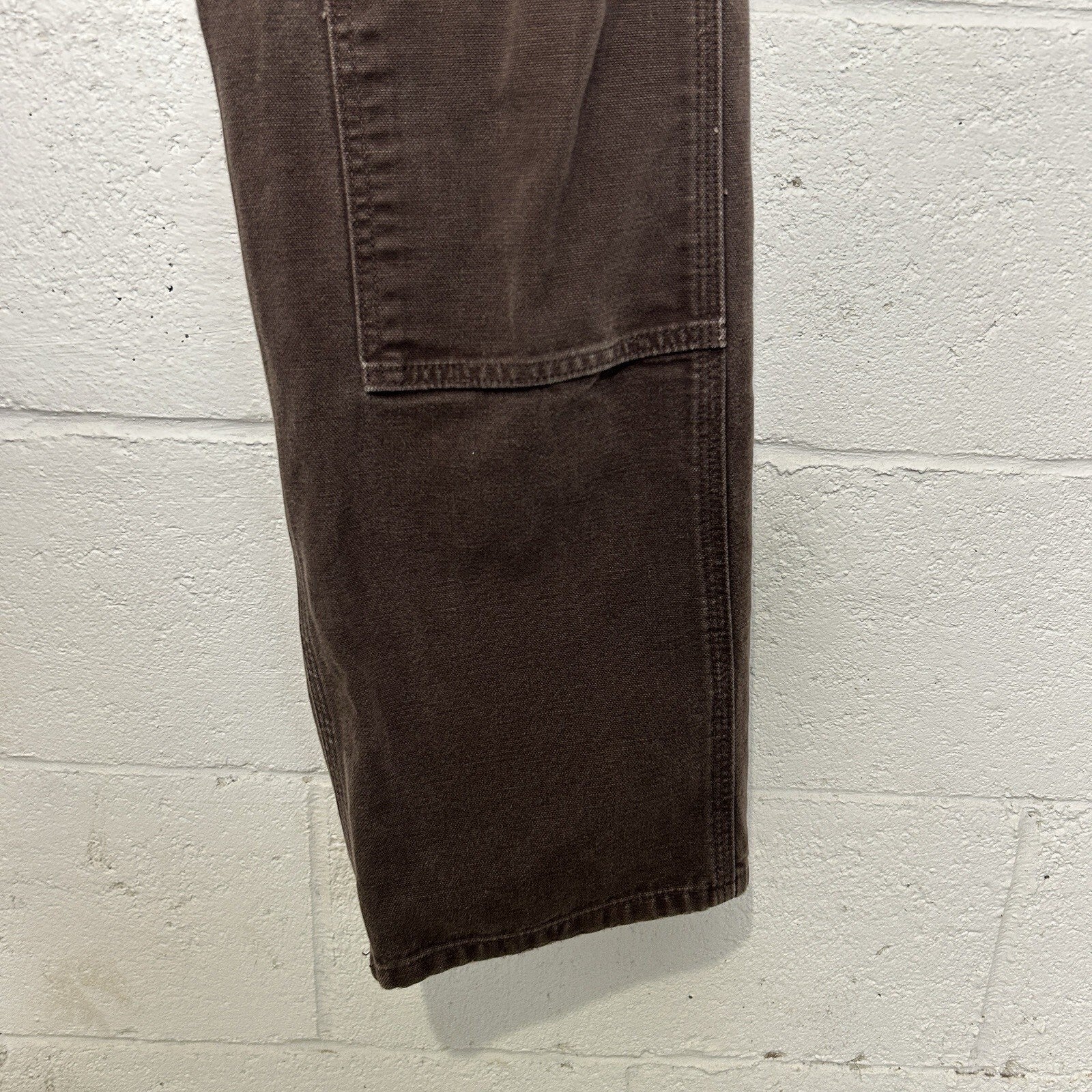 Vintage Carhartt DoubleKnee Dungaree Pants “Dark Brown”
