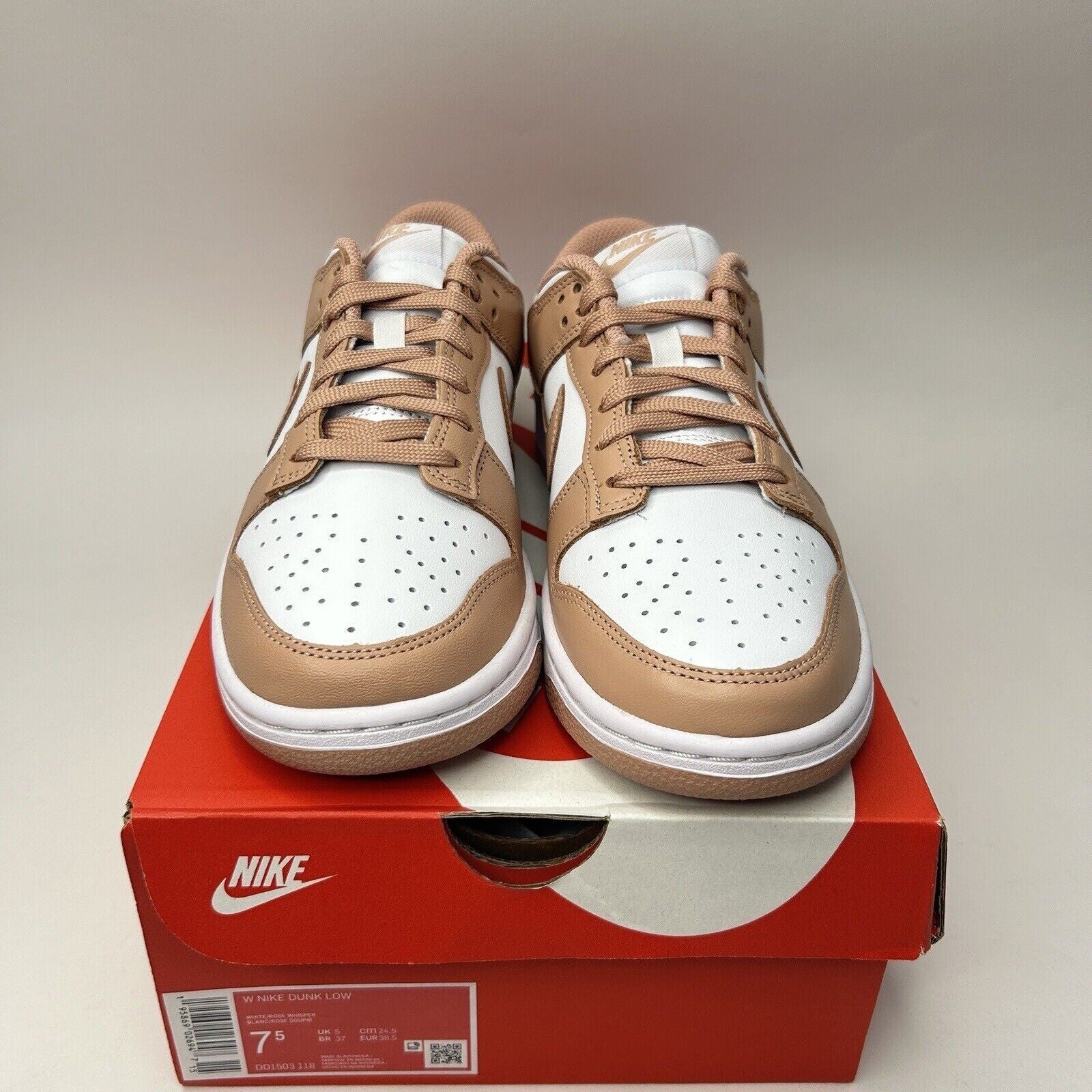 Nike Dunk Low WMNS “Rose Whisper” DD1503-118 Size 7.5W/6M New