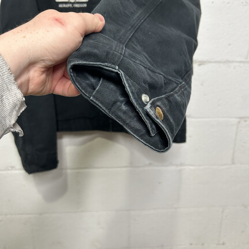 Vintage Carhartt Blanket-Lined Detroit Jacket “Black” J01 BLK Men’s X-Large
