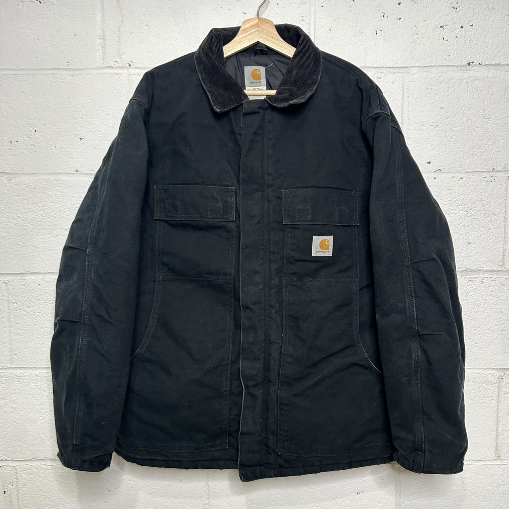 Vintage Carhartt Quilted Artic Jacket “Black” C03 BLK Men’s 44/XL