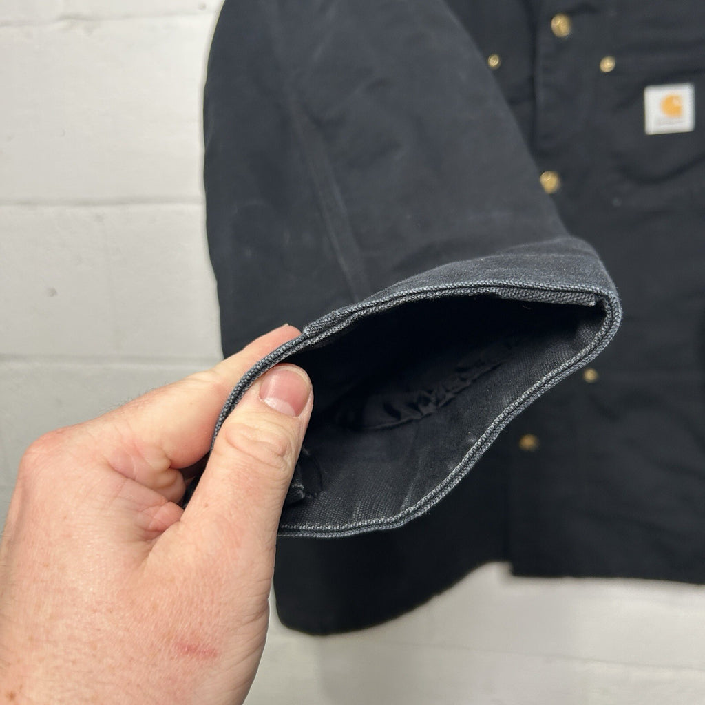 Vintage Carhartt Blanket-Lined Chore Coat “Black” C01 BLK Men’s X-Large