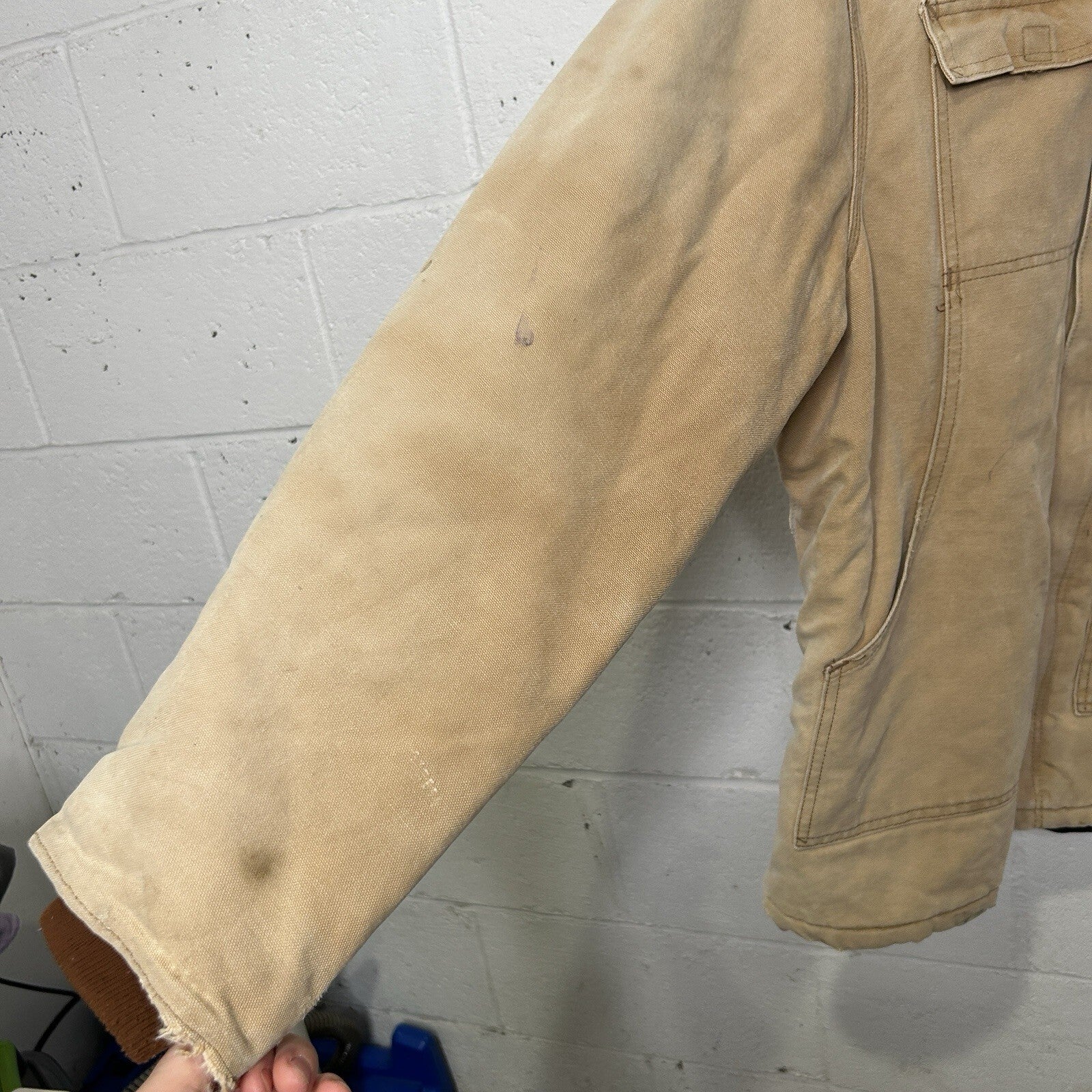Vintage Carhartt Quilted Artic Jacket “Brown” CQ186 Men’s X-Large