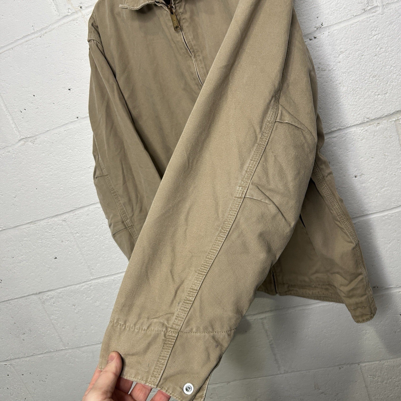 Y2K Carhartt Hamilton Thermal-Lined Jacket “Golden Khaki” J210 GKH Men’s Medium