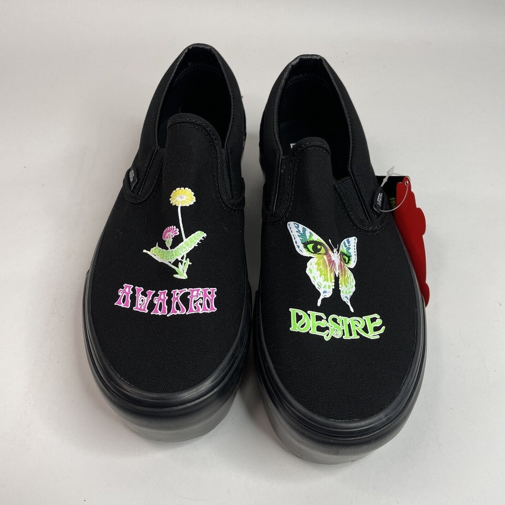 Vans Morph Blackout Platform “Awaken Desire” Slip On Shoes W 8.5 / M 7