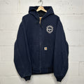 Carhartt Thermal-Lined Hooded Active Jacket “Dark Navy” J131 DNY Men’s X-Large