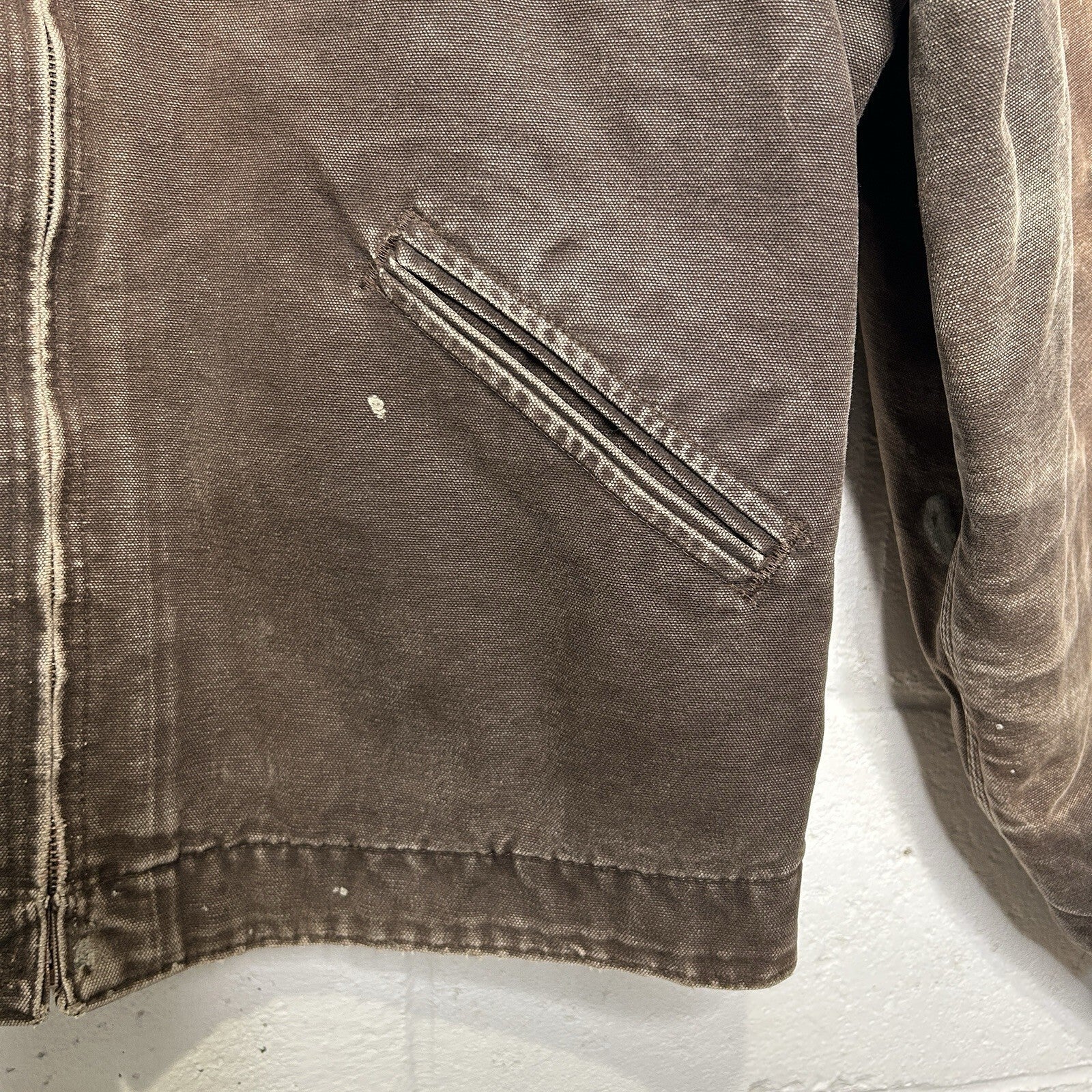 Vintage Carhartt Blanket-Lined Detroit Jacket “Dark Brown” J97 DKB Men’s Large