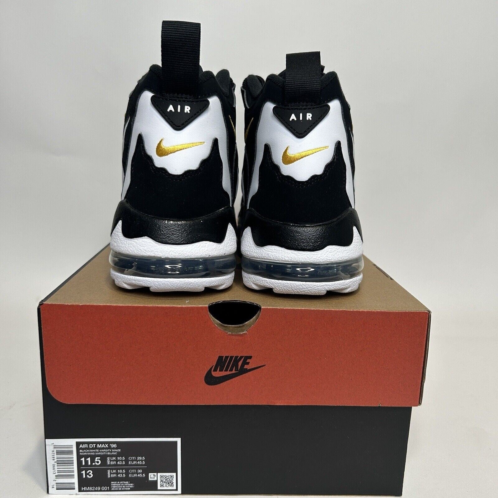 Nike Air DT Max '96 “Black Varsity Maize White/Deion Sanders” 2024