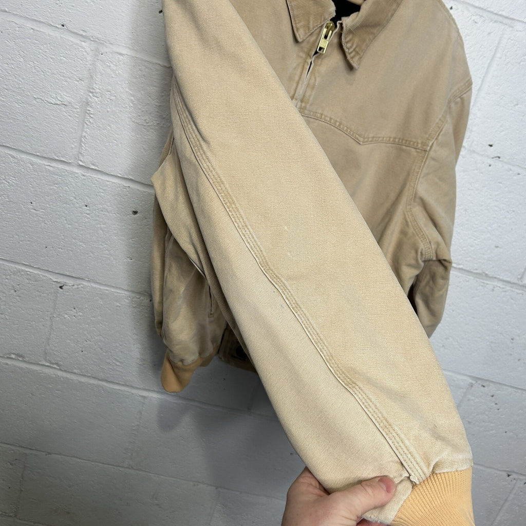 Vintage Carhartt Quilted Santa Fe Jacket “Wheat” J14 WET Men’s X-Large