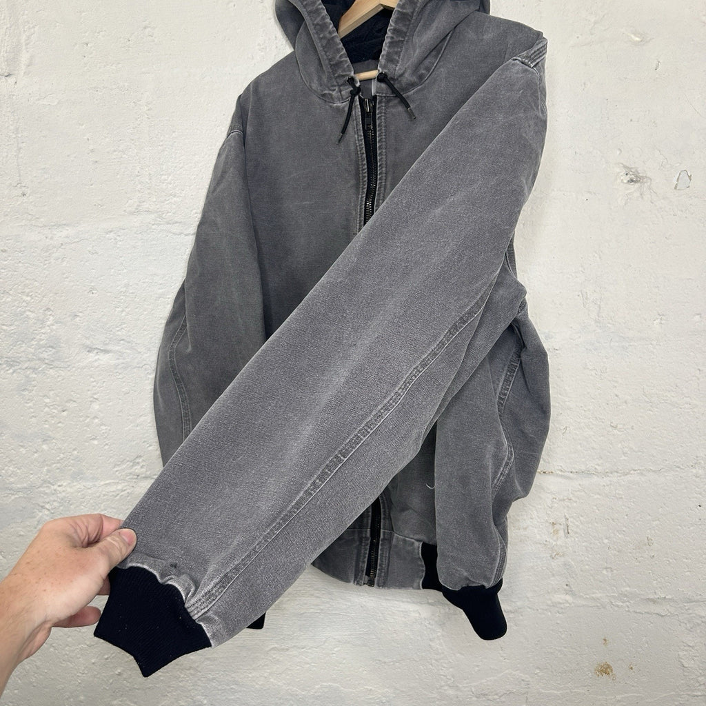 Y2K Carhartt Mesh-Lined Active Jacket “Gravel Grey” J360 GVL