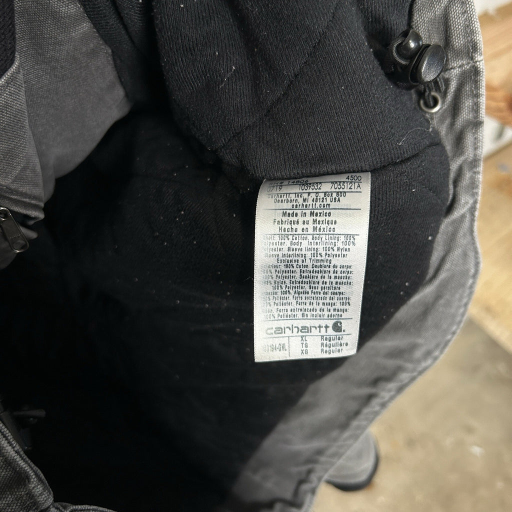 Carhartt Canvas Quilted Tractor Jacket “Gravel/Grey” 103194-GVL Men’s X-Large