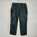 Vintage Carhartt Relaxed Fit Utility Cargo Pants “Black” B342 BLK Men’s 34x28.50
