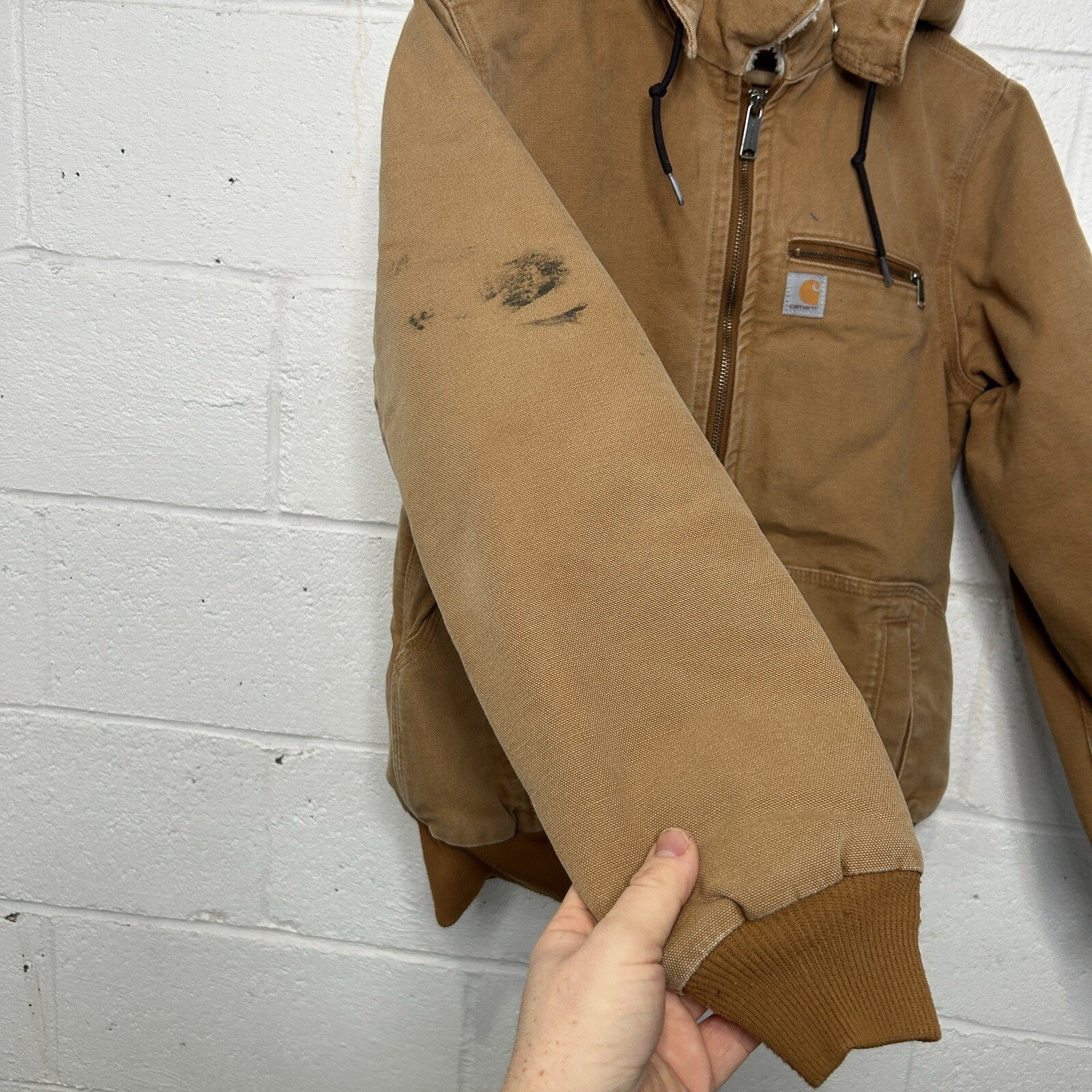 Carhartt Sherpa-Lined Wildwood Jacket “Brown” 100815-211 Women’s XL