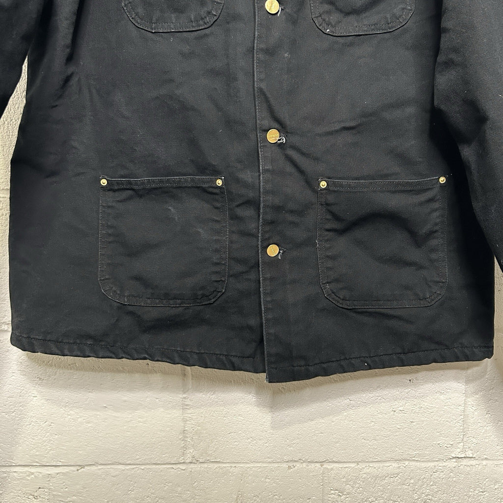 Vintage Carhartt Blanket-Lined Chore Coat “Black” C01 BLK Men’s X-Large