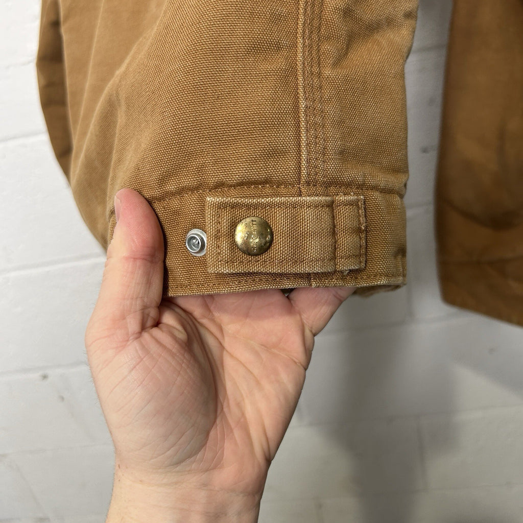 Carhartt Blanket-Lined Detroit Jacket “Brown” 4H J001 BRN Men’s Small USA