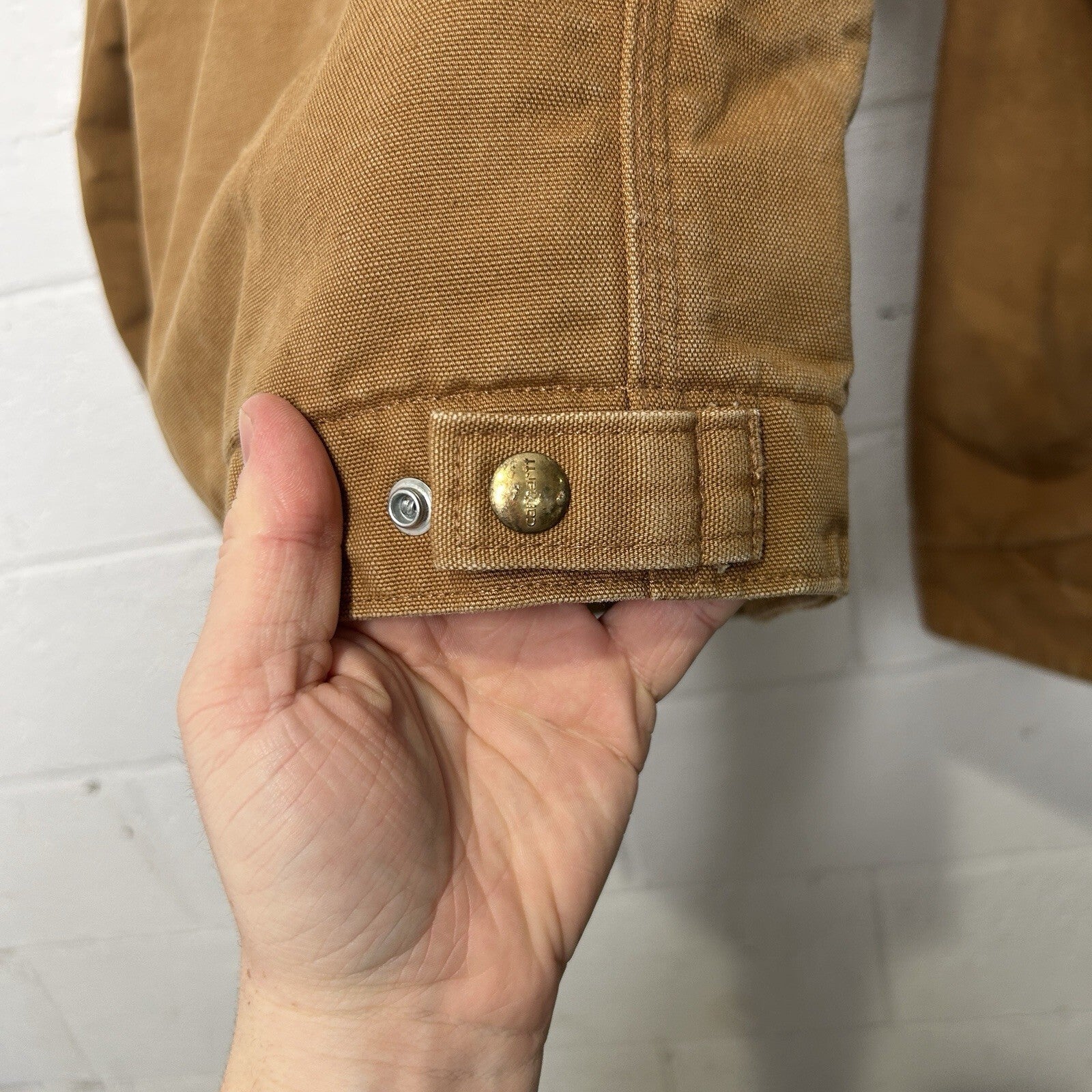 Carhartt Blanket-Lined Detroit Jacket “Brown” 4H J001 BRN Men’s Small USA