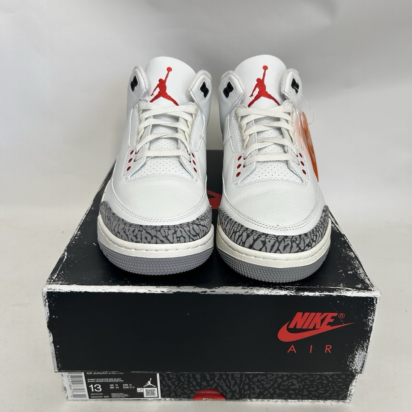 Nike Air Jordan 3 Retro OG Reimagined “White Cement” DN3707-100 Men’s 13 New
