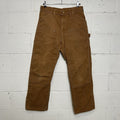 Vintage Carhartt DoubleKnee Logger Pants “Brown” 62W