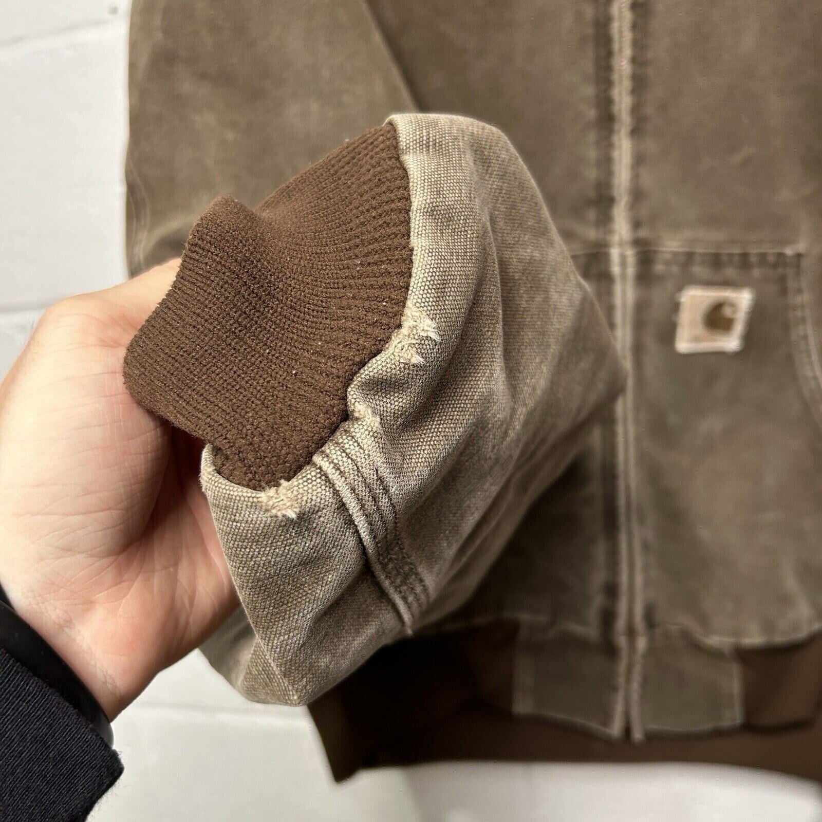 Vintage Carhartt Duck Hoodie Full-Zip Jacket “Chocolate Brown” JQ382 2024